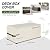 Porch Shield Patio Deck Box Storage Cover - 600D Outdoor Waterproof Cover for 73 Gallon Box Tear Resistant Rectangular Fire Pit Table Covers 44 x 28 x 24 inch Beige