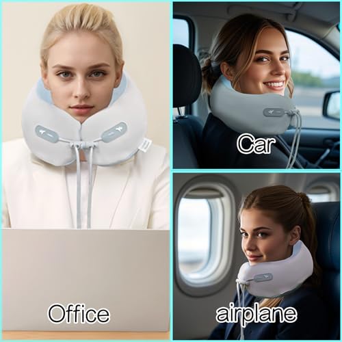 Almohada Cervical de Espuma Viscoelástica Gris miniatura 2