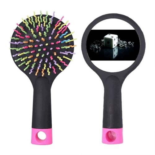 Base districante del cuscino della spazzola dei capelli del salone della foto del gioco della catena dei dadi