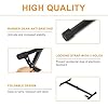 CROWNSHOP Adjustable X Frame Music Keyboard Stand with Locking Strap - 7 Height Positions, Holds up to 20kg #3
