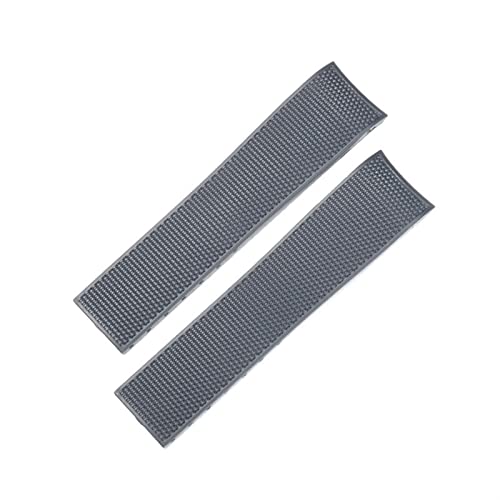 Bracelet montre caoutchouc 21mm étanche et souple pour sportifs