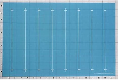Full Line Stencil 2-Inch Parallel Lines, Quilt Template (30710)