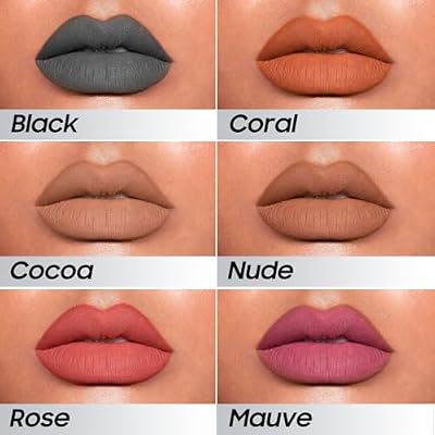 Lip Stain Peel Off - Lip Liner Lip Gloss Gift for Women Mom Wife Matte Finish Vegan & Cruelty-Free, Highly-Pigmented for Create A Natural Lip Color (Cocoa)