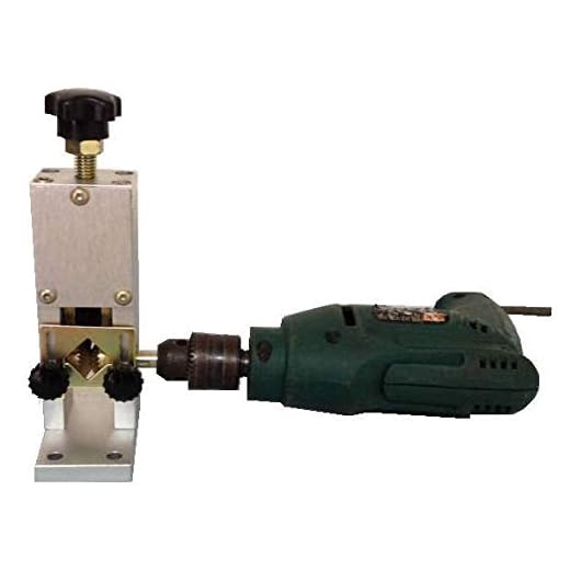 Drill Operated Copper Wire Stripper, for Both Hand Crank and Drill Operated