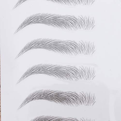 Uonlytech 2 peças de tatuagem de sobrancelha para maquiagem, tatuagem de sobrancelha artificial, tat