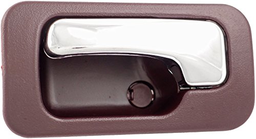 Dorman 92447 Rear Driver Side Interior Door Handle Compatible with Select Honda Models, Red; Chrome - Dorman - HELP Interior Door Handle 92447 - INTERIOR DOOR HANDLE - Interior Door Handle Rear Left Chrome/Red - Interior Handle - Door Handle - Inside Door Handle - Want a new interior door handle that matches the original, for far less than going back to the dealership? This replacement door handle was engineered to match the fit and appearance of the stock handle on specific vehicle years, makes and models. - Honda Accord 1993-90