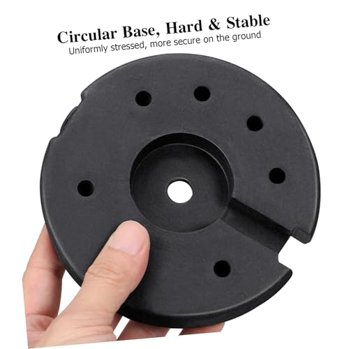 Base para lámpara de pie y escritorio robusta con soporte metálico duradero 6