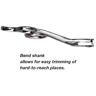 Geib Gator Stainless Steel Bent Shank Straight Pet Grooming Shear, 7-1/2-Inch
