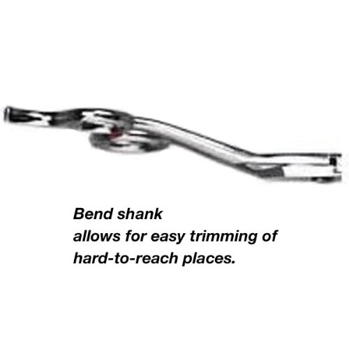 Image of Geib Gator Stainless Steel Bent Shank Curved Pet Grooming Shears, 7-1 /2-Inch