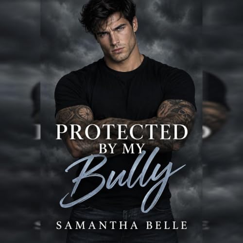 Diseño de la portada del título Protected by My Bully