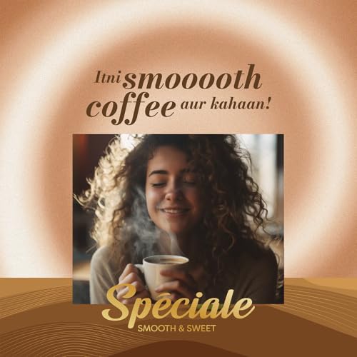 Image of Continental Speciale | Caramel Flavoured Coffee | 50 gm Jar | Makes 25 Cups | Instant flavored coffee powder for both Hot & Cold Coffee | Medium Roast