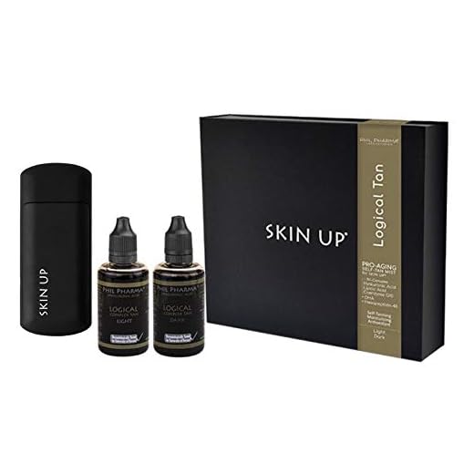 PHIL PHARMA Skin Up Tan. Pack Autobronceador Facial. Nebulizador Ultrasónico (Tan)