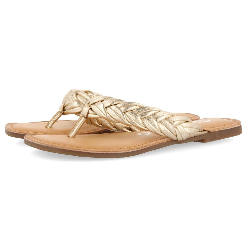 GIOSEPPO BICAS, Women's Sandal, Gold, 38 EU, gold, 6 UK