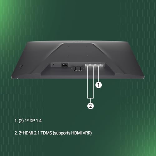 Image of Dell SE2725HG 27 inch FHD IPS Gaming Monitor, 200Hz Refresh, 3side narrow bezels, 1ms GtG, AMD FreeSync Premium, HDR 10, 300nits, 1000:1 Contrast, 99% Srgb, Tilt, 2*HDMI 2.1 TDMS(supports HDMI VRR),DP 1.4