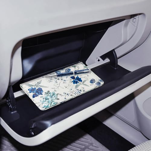 Image of CoBak Car Registration and Insurance Holder - Vehicle Glove Box Car Organizer,Auto Truck Comparment Accessories Case with Magnetic Closure for Driver License,Cards