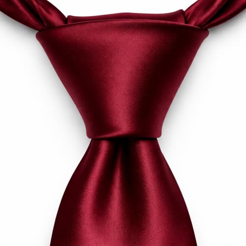 Image of SOFTSTYLE Premium Satin Necktie For Men | Wrinkle-Free | Ofice, Party & Wedding