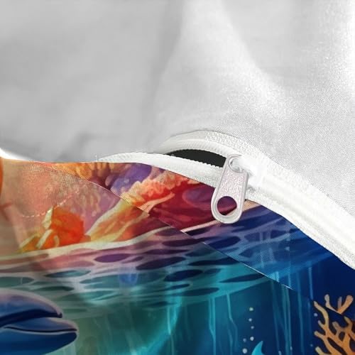Parure de couette Shark en microfibre douce et facile à laver