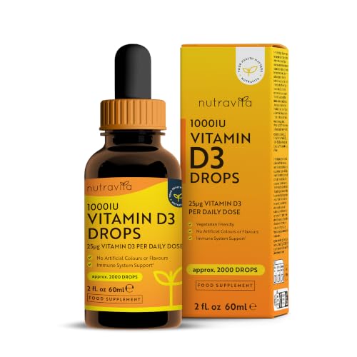Nutravita Vitamina D3 Gotas 1000UI