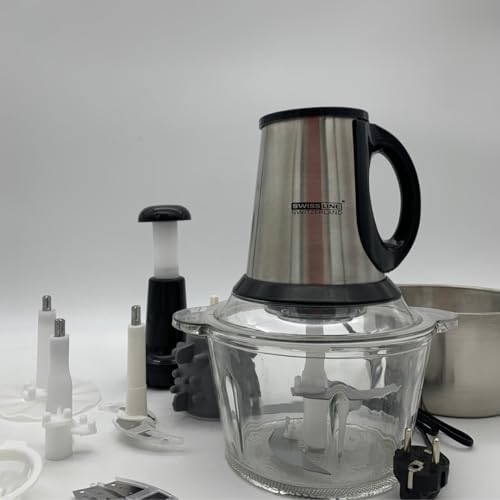 Swiss Line Switzerland - Procesador de alimentos eléctrico - 3.0L