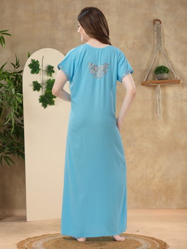 Image of Soulemo Women's Solid Alpine Nighty 1749