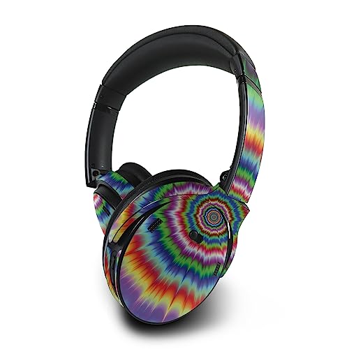 Image of MightySkins Skin Compatible with Bose QuietComfort 45 Headphones - Vibration | Protective, Durable, and Unique Vinyl Decal wrap Cover | Easy to Apply, Remove, and Change Styles | Made in The USA