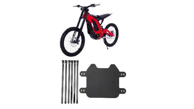 Motorcycle Front Number Plate,Electric Bike Front Number Plate Replacement  for SUR Ron Light Bee Light S X Matte Black, Accessory Lighting & Kits -  Amazon Canada