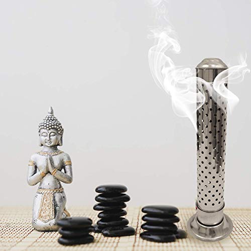 Whopper Stainless Steel Puja Agarbatti Stand, Incense Tower Holder Best For Home & Office Decoration & Gift Purpose (12-Inch) #TOP5