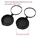 Binoculars Protective Rubber Objective Lens Caps Binocular Eyepiece Lens Cover Telescope Cover Lens Protection (42 Objective Cover)