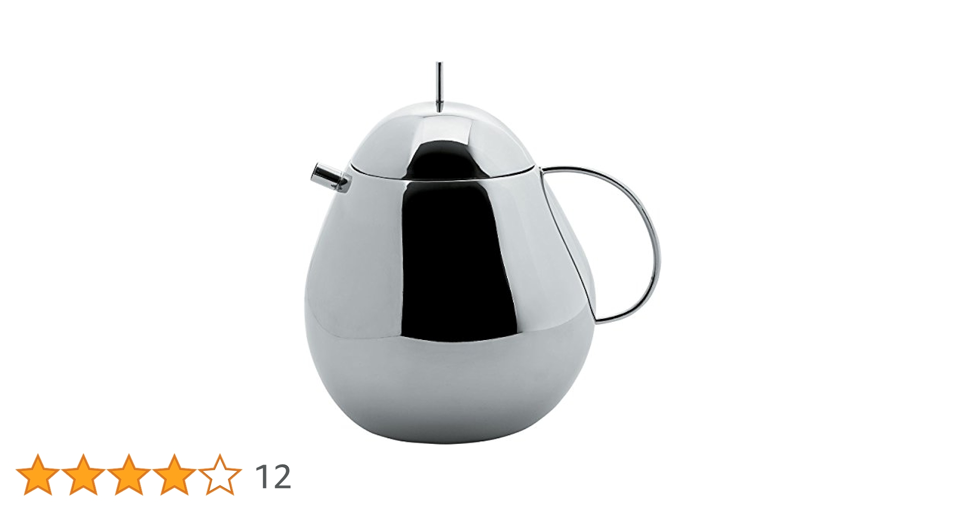 Officina Alessi Fruit Basket Teapot Holds up to 1 qt and 16