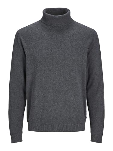 JACK & JONES Col roulé Col roulé Dark Grey Melange L Dark Grey Melange L