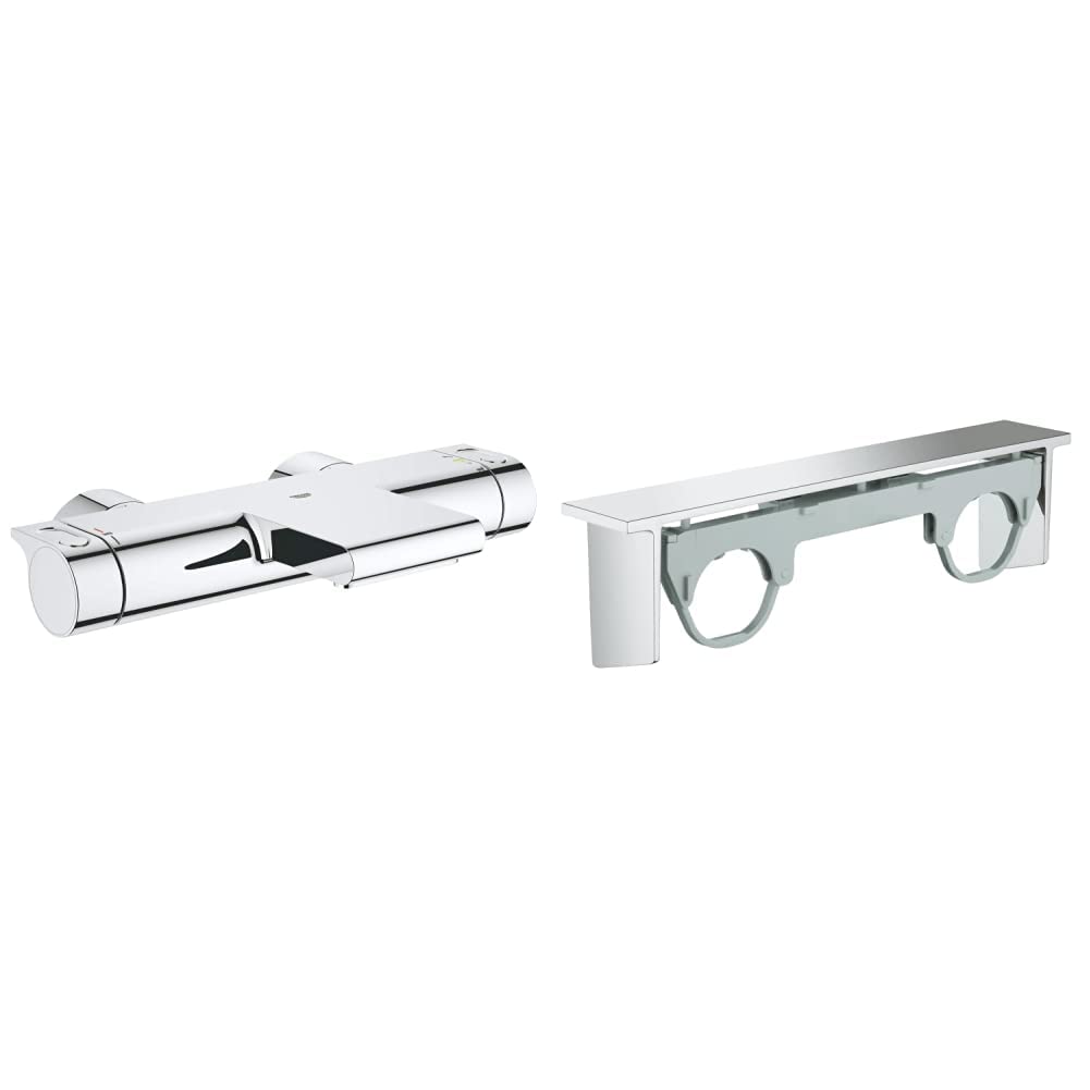 Mitigeur thermostatique Grohe Bain Douche 34174001 Grohtherm 2000 original et tablette argent