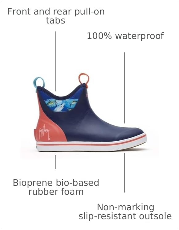 Image of XTRATUF Men's Ankle Deck Boot Guy Harvey