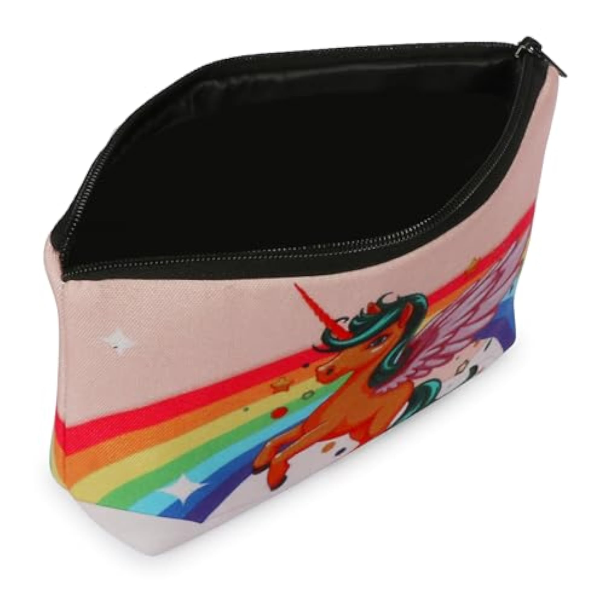 Unicorn Print Small Cosmetic Makeup Pouch for Women