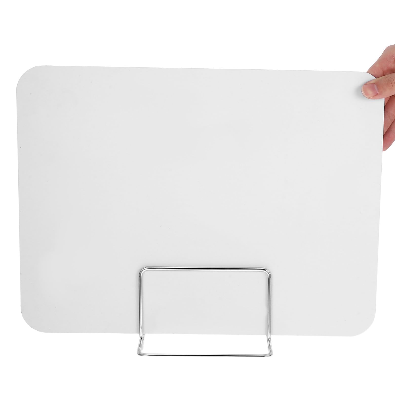 Divisorio da tavolo regolabile in plastica, 40 x 30 cm, per la privacy in classe, per studenti, esami, postazione di lavoro, separazione, scudo flessibile per scrivania per una maggiore concentrazione