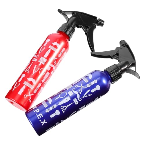 NOLITOY 2 piezas Botellas Spray Peluquería Pulverizador de Agua Fina Compacto y Portátil para Uso Doméstico y Profesional para Peinados y Cuidado Capilar