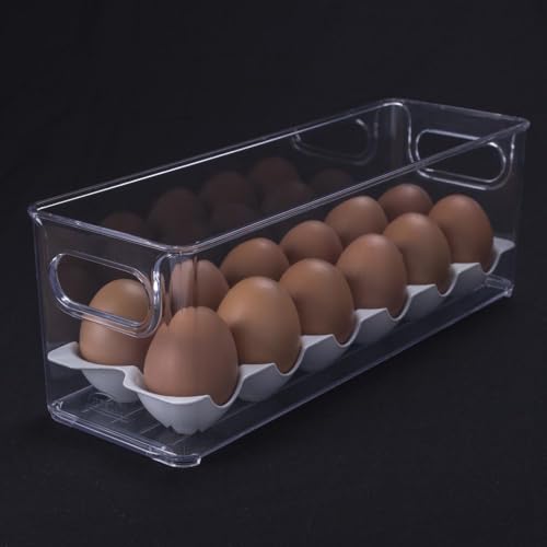 Organizador Porta Ovos 10X30 cm Plasútil