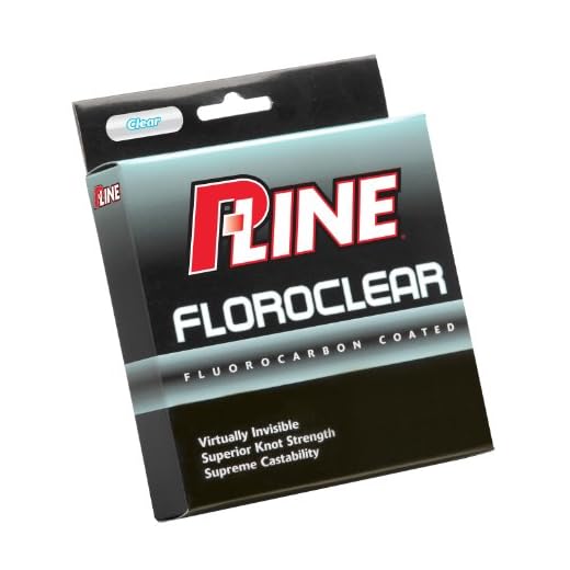 P-Line Floroclear Fluorocarbon Coated Low Memory Copolymer Filler Spool, 15lb-300yd, Clear, 15-Pound, 300-Yard