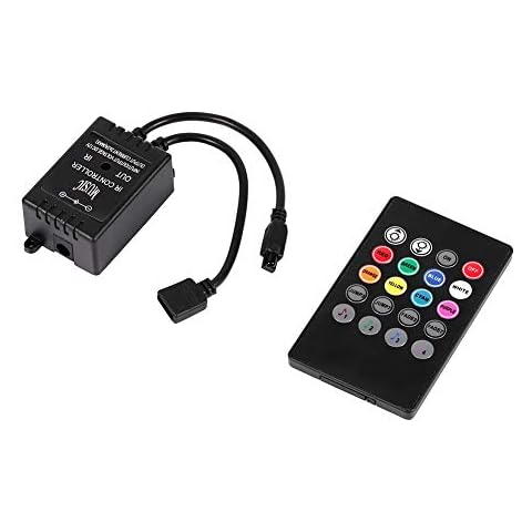 Controlador portátil de música LED Garosa 20 Teclas IR Cover