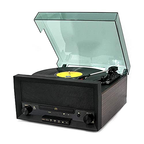 AMZOPDGS Tourne-Disque, Tourne-Disque Music Center avec Haut-parleurs stéréo intégrés, 8 Pouces - Les Beatles, Paul McCartney, John Lennon, RIngo Starr, George Harrison AMZOPDGS Tourne-Disque, Tourne-Disque Music Center avec Haut-parleurs stéréo intégrés, 8 Pouces