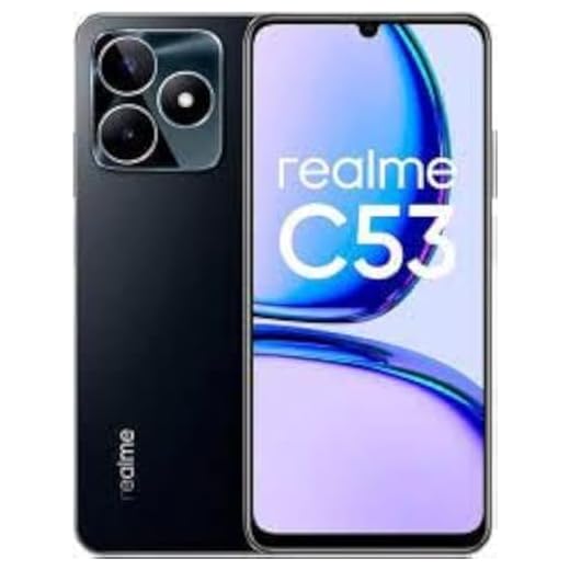 Realme C53 RMX3760 Dual Sim 256GB Mighty Black (8GB RAM) - Preto