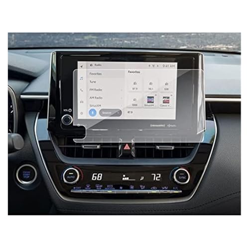 Protecteur GPS voiture en verre trempé pour voyager l'esprit tranquille en Toyota Corolla