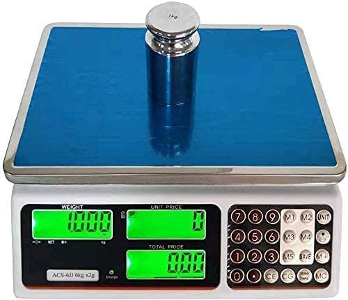 Báscula electrónica multifunción con pantalla LCD miniatura 1