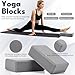 Simgoing 14 Pcs Yoga Kits for Home Workouts Pilates Equipment Set for Women Beginners Include Hot Yoga Towel Blocks Strap, Knee Pad, Resistance Loop Exercise Band, Massage Lacrosse Ball, Pilates Ball