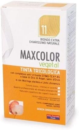 VITAL FACTORSMaxColor Vegetal Tinta Tricologica 11 Biondo Extra Chiaro Naturale