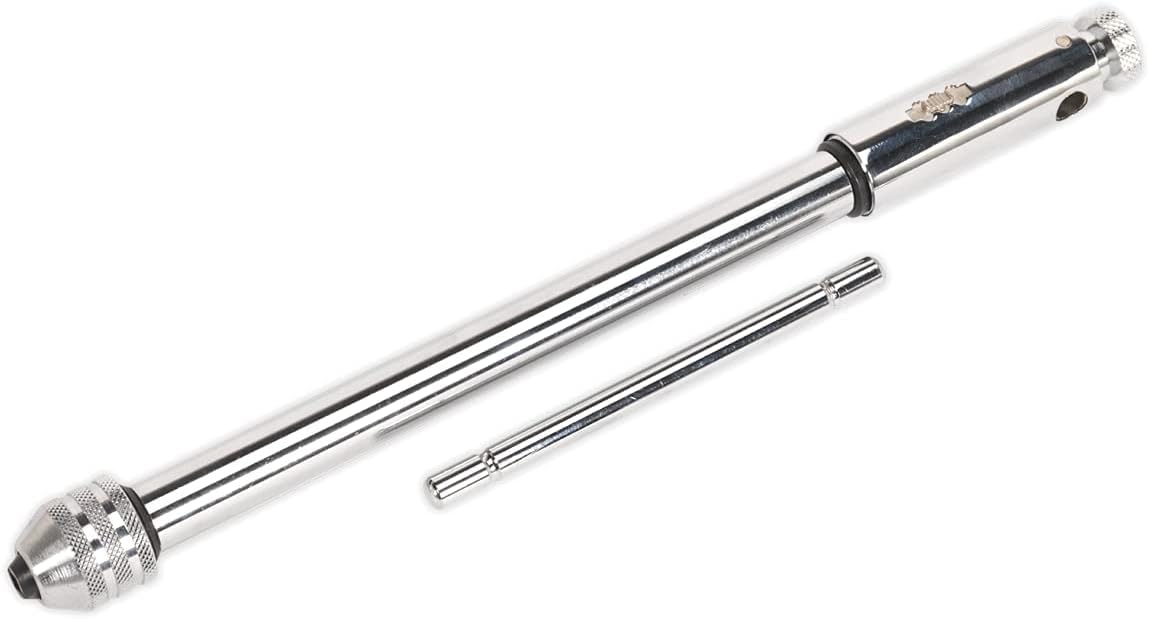 TANIASHOP Giramaschio a Cricchetto con impugnatura a T M5-M12 Lungo 290mm gira maschi regolabile per Filettatura Maschio