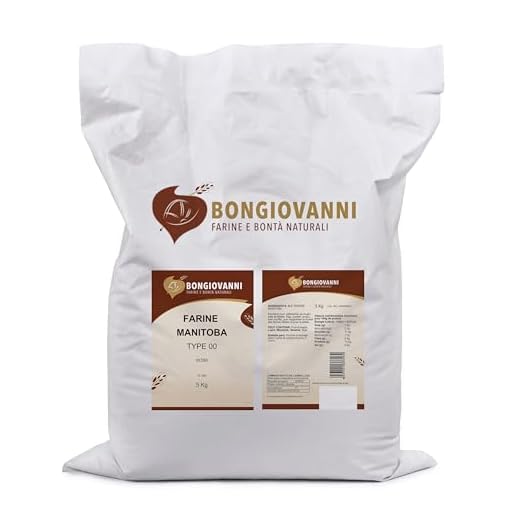 Farina Manitoba Tipo 00, per Pasticceria Lievitata, Formato da 5kg