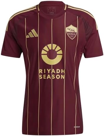 adidas Camiseta masculina AS Roma Stadium Home 2024/25, Team Coll
