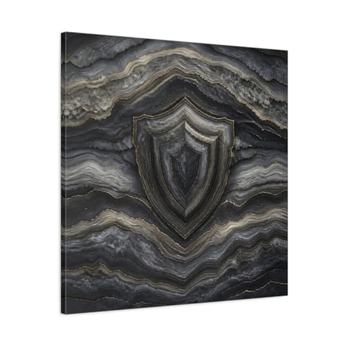 Tableau agate or châssis 3cm décoration murale chic salon