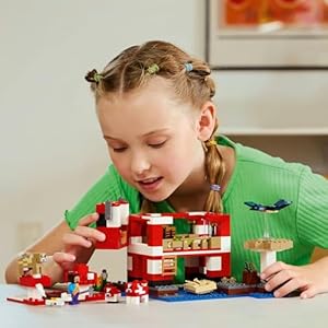 Amazon.co.jp - レゴ® マインクラフト ムーシュルームハウス 21270