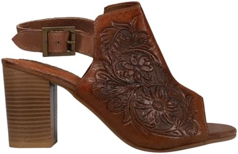 Roper Womens Mika Shoe, Tan, 8 | Image 2